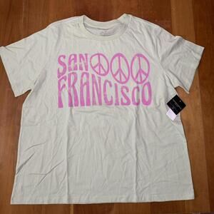 Grayson Threads Black Distressed San Fran Logo Women's XXXL - NWT